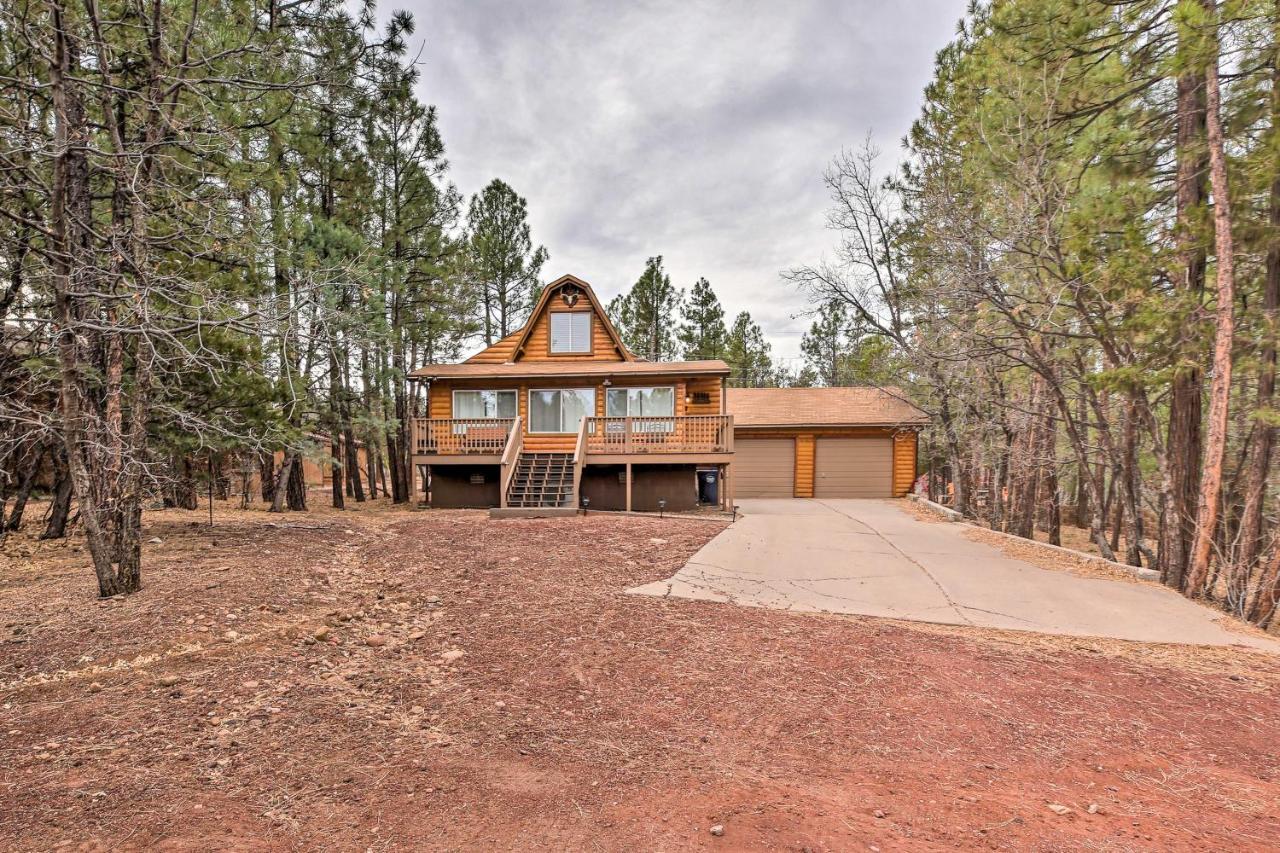 Show Low Cabin With Bbq And Fire Pit Pets Welcome! Dış mekan fotoğraf