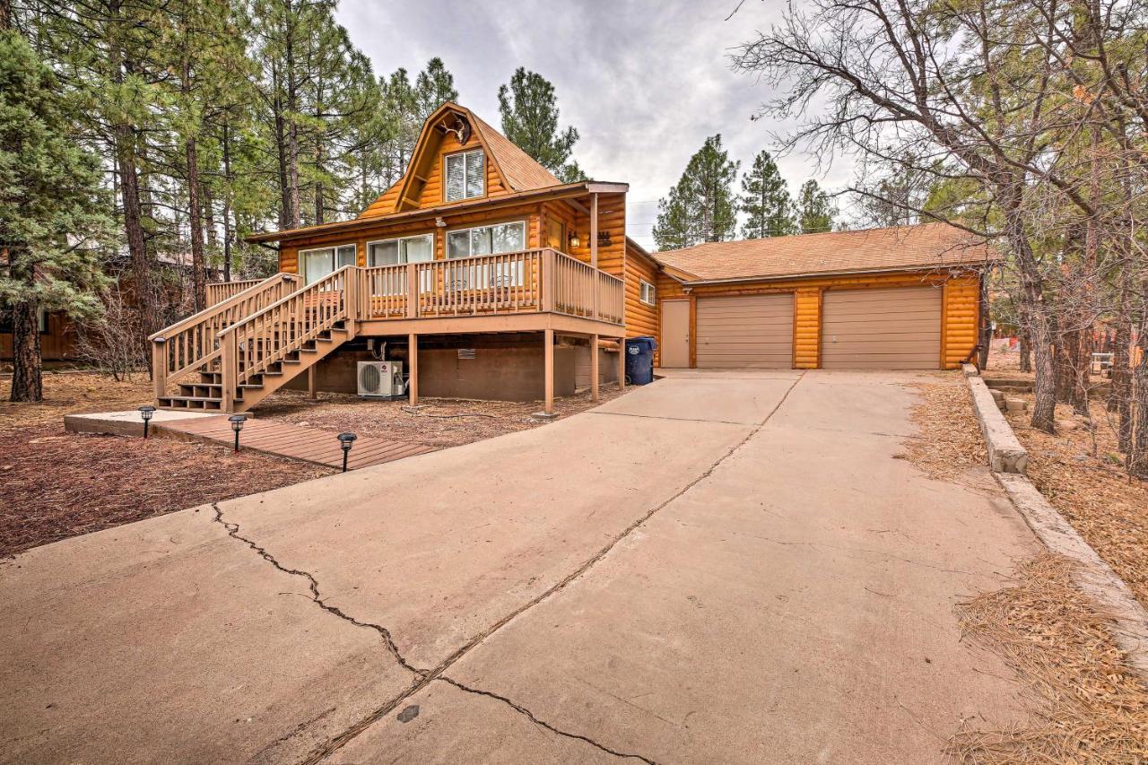 Show Low Cabin With Bbq And Fire Pit Pets Welcome! Dış mekan fotoğraf
