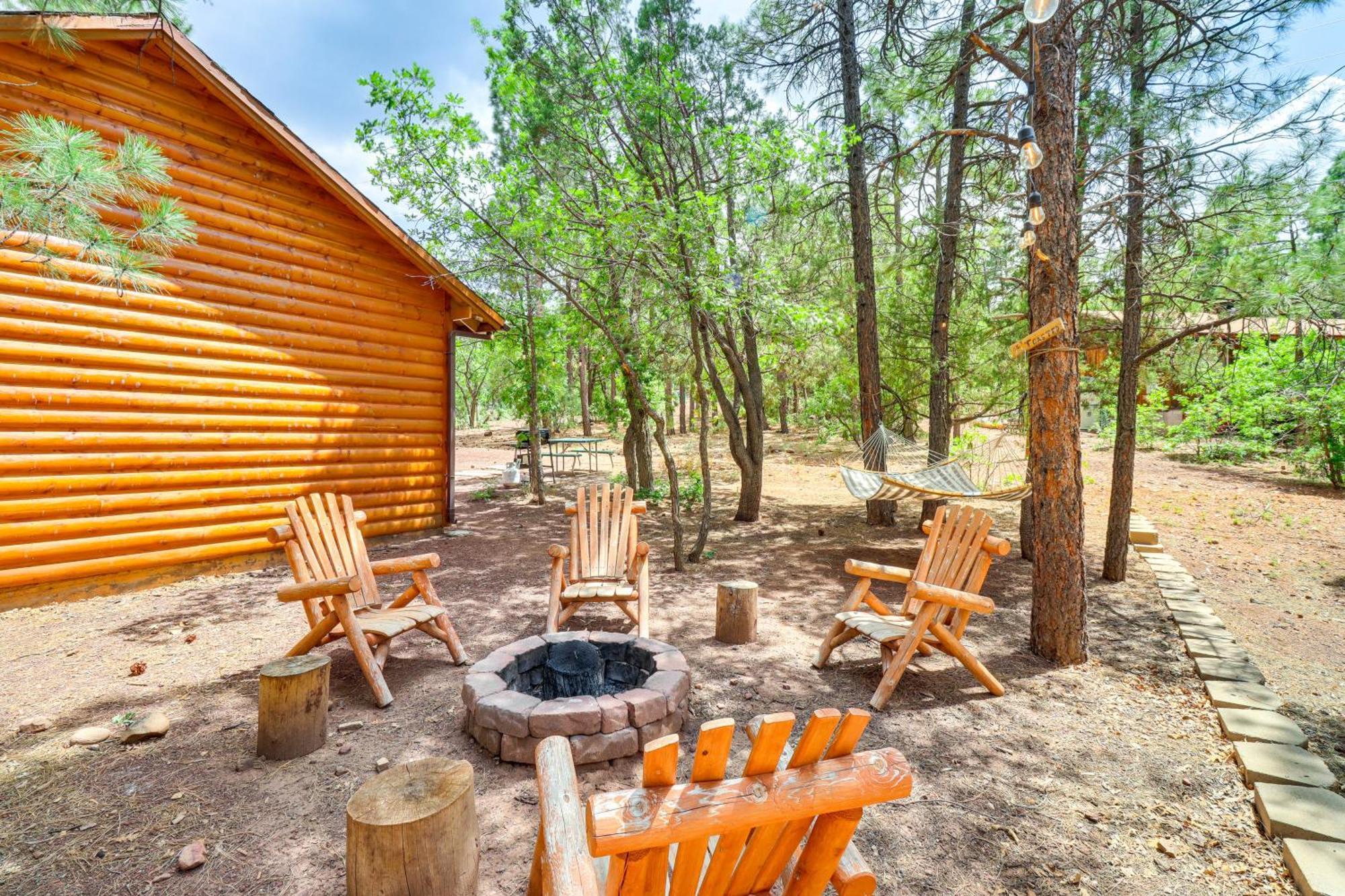 Show Low Cabin With Bbq And Fire Pit Pets Welcome! Dış mekan fotoğraf