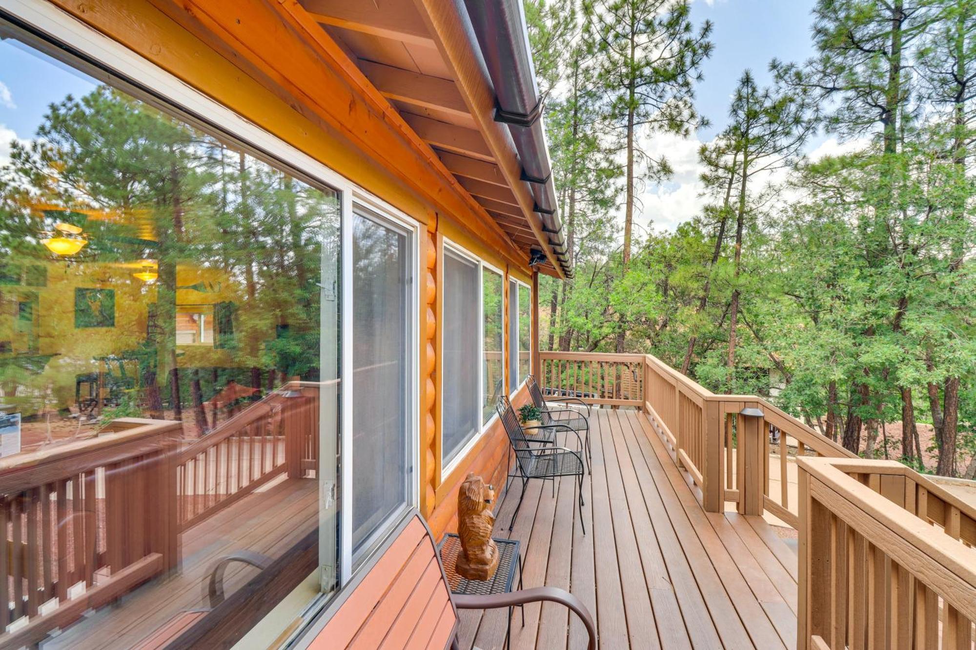 Show Low Cabin With Bbq And Fire Pit Pets Welcome! Dış mekan fotoğraf