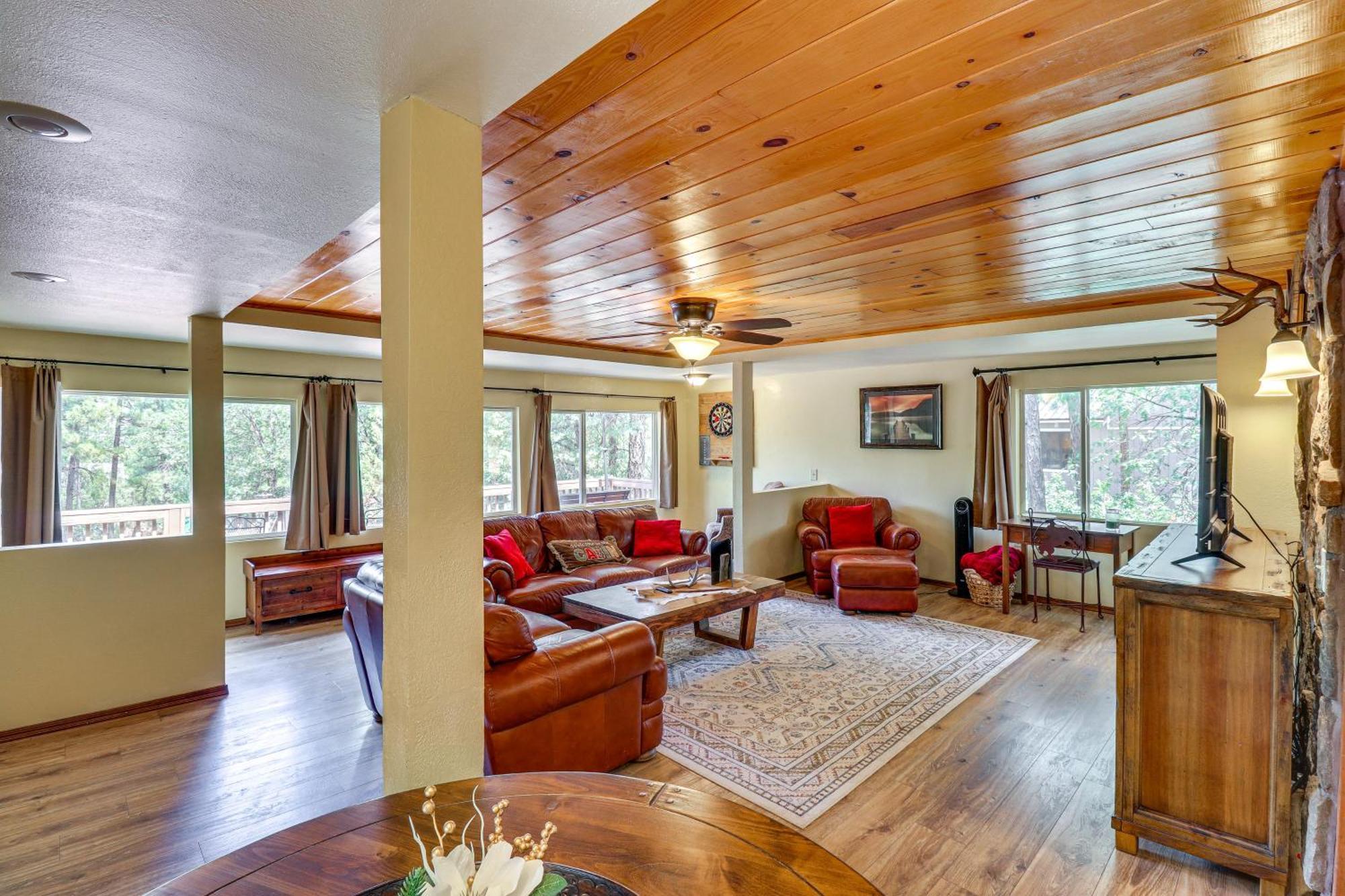 Show Low Cabin With Bbq And Fire Pit Pets Welcome! Dış mekan fotoğraf
