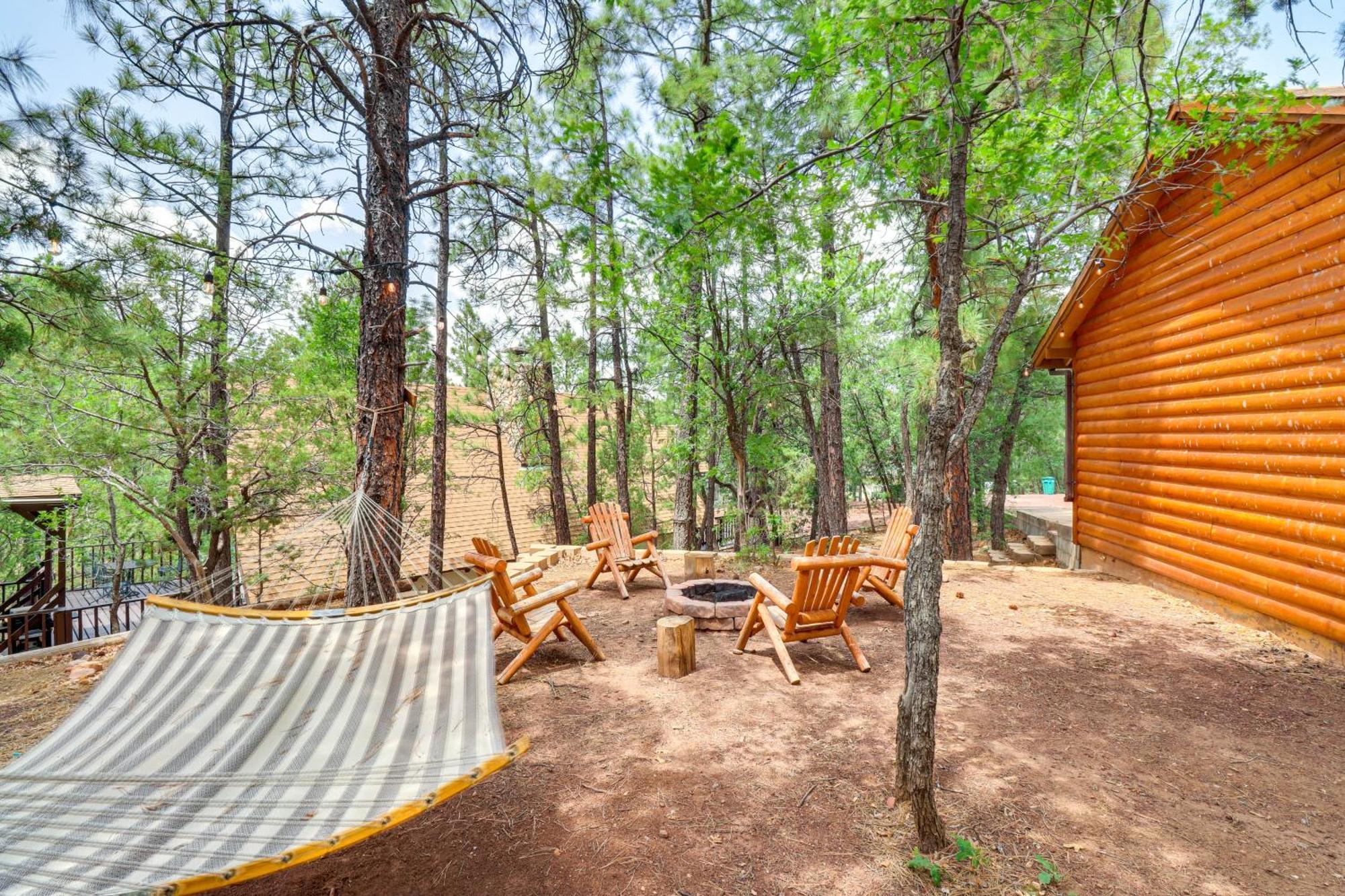 Show Low Cabin With Bbq And Fire Pit Pets Welcome! Dış mekan fotoğraf