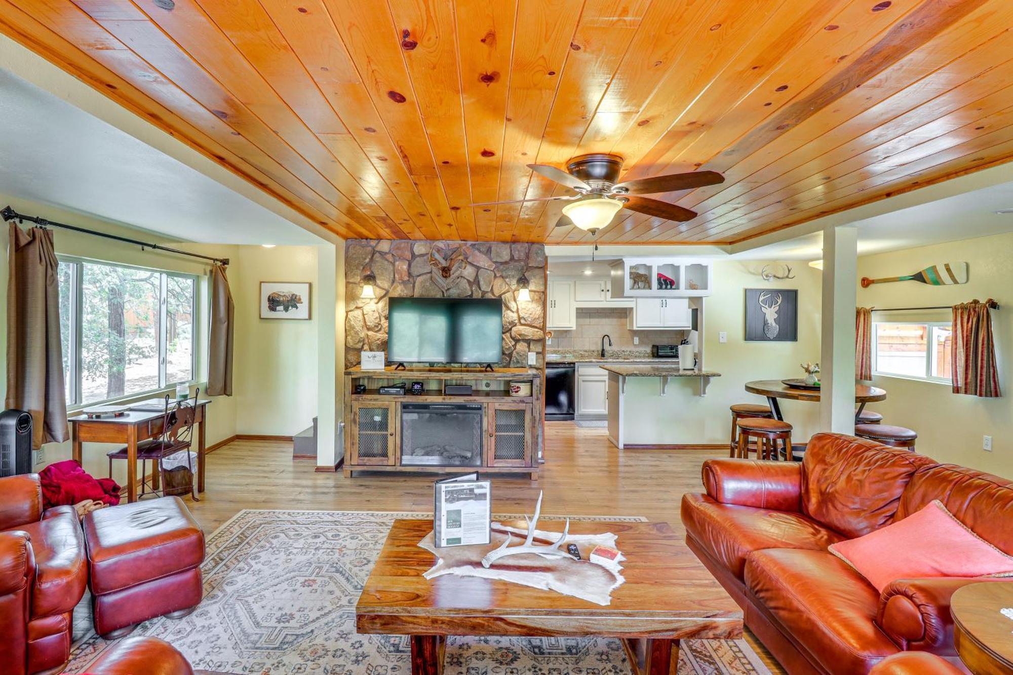 Show Low Cabin With Bbq And Fire Pit Pets Welcome! Dış mekan fotoğraf